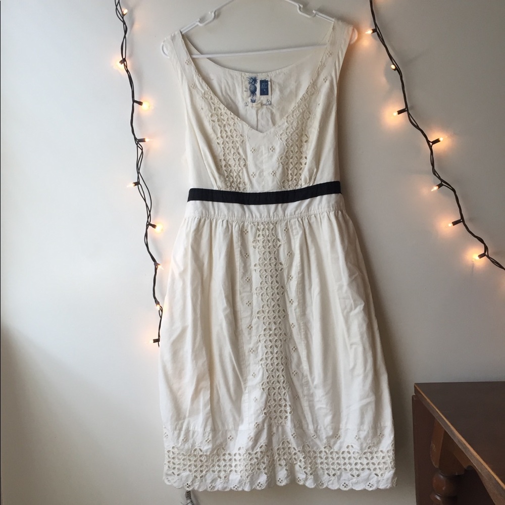 VINTAGE Ivory Dress